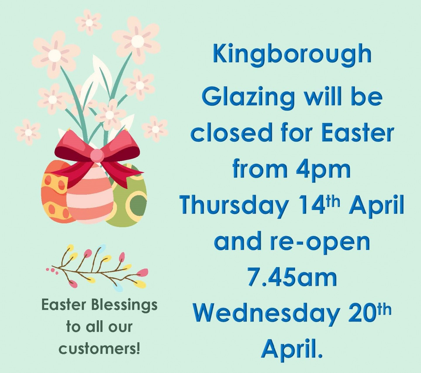 Easter closure
